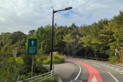 公園緑地整備事業費（単県）管理用通路整備工事（照明施設）